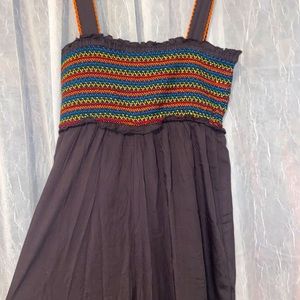 Ribbed, flare legged jumpsuit!